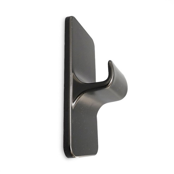 Image 1 of Jeu de 4 cintres vintage en plastique marron, Italie 1960