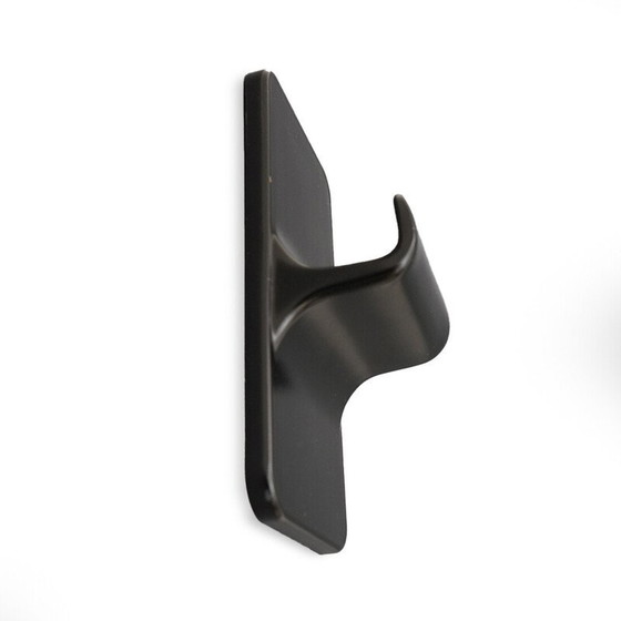 Image 1 of Jeu de 4 cintres vintage en plastique marron, Italie 1960