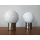 Paire de lampes de table vintage 1970