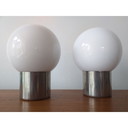 Paire de lampes de table vintage 1970