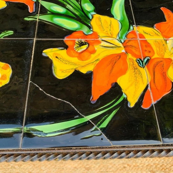 Image 1 of Table basse vintage La grange Vallauris