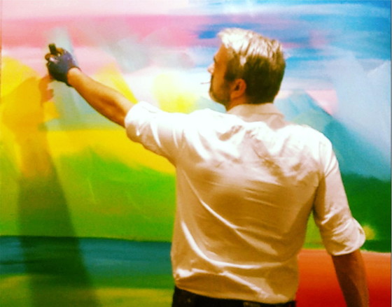 Image 1 of Artwork Xxl Art Sur Toile Signé