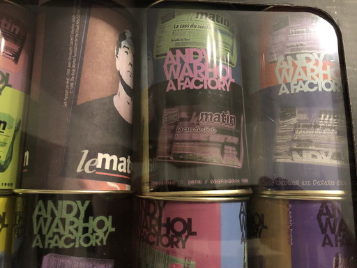 7 boîtes Andy Warhol