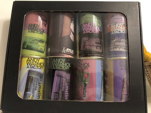 7 boîtes Andy Warhol