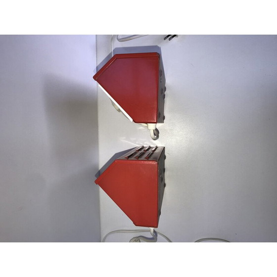 Image 1 of Paire d'appliques en métal Ikea type v204