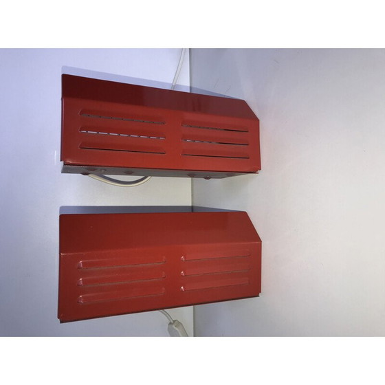 Image 1 of Paire d'appliques en métal Ikea type v204