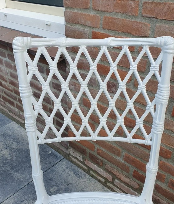 Image 1 of Chaise des années 1930 de France Bambou Faux