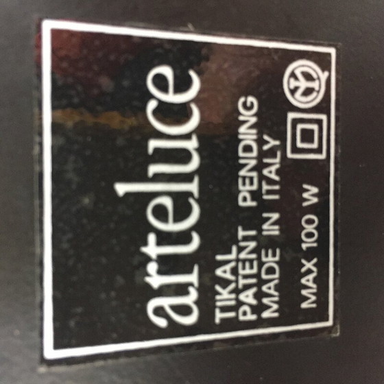 Image 1 of Lampe Tikal vintage par Pier Giuseppe Ramella pour Arteluce, 1980