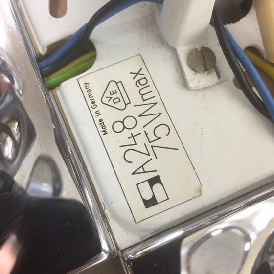 Image 1 of Lampe murale vintage à tube de Rolf Krüger, Allemagne 1970