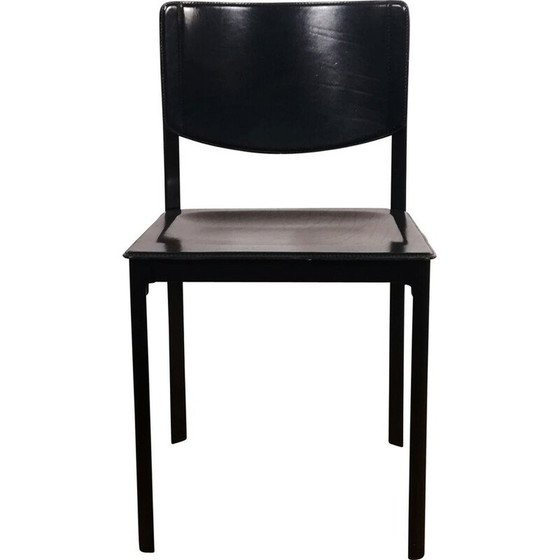 Image 1 of Chaise en cuir vintage de Matteo Grassi