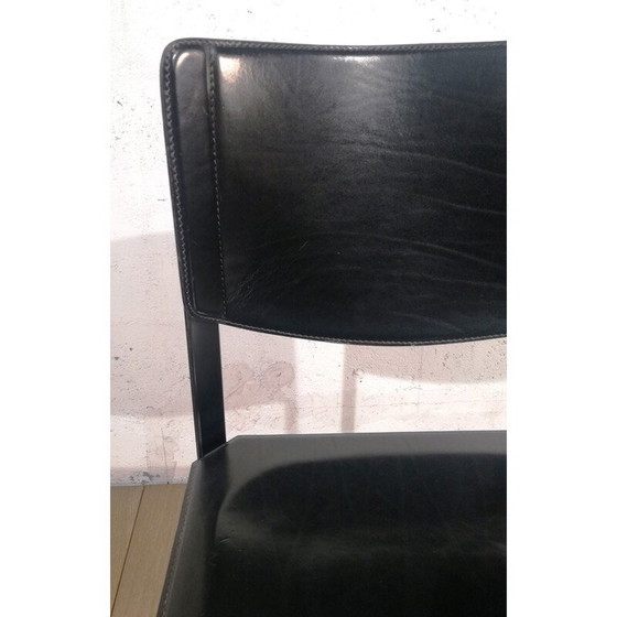 Image 1 of Chaise en cuir vintage de Matteo Grassi