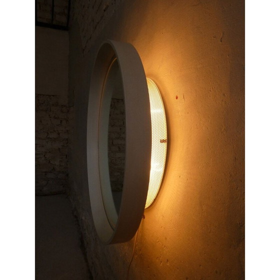 Image 1 of Miroir vintage en bois laqué de Hillebrand, 1960