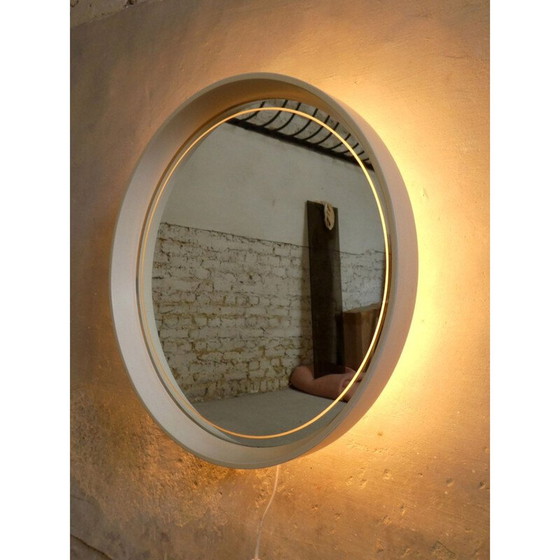 Image 1 of Miroir vintage en bois laqué de Hillebrand, 1960