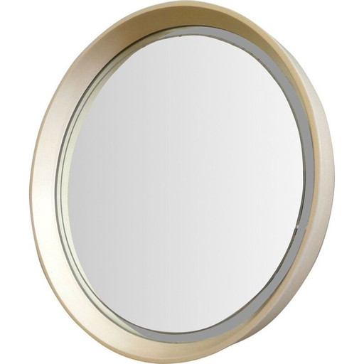 Miroir vintage en bois laqué de Hillebrand, 1960