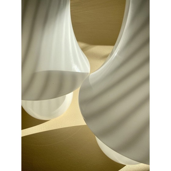 Image 1 of Lampes vintage en verre de Murano, Italie 1970