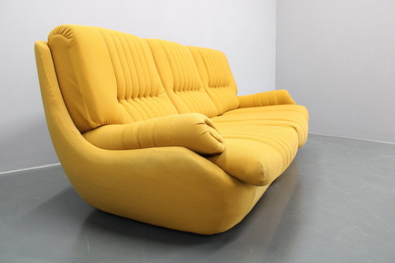 Image 1 of 1970S Exclusive Rare Space Age 3-Seater Sofa ,Czechoslovakia