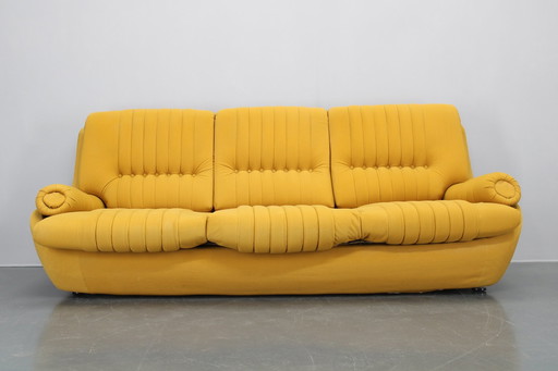 1970S Exclusive Rare Space Age 3-Seater Sofa ,Czechoslovakia