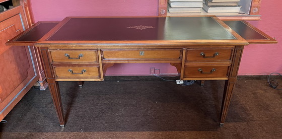 Image 1 of Ancienne table à écrire Aurora de style Louis Xvi