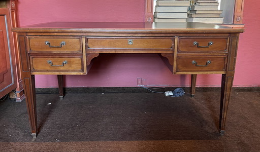 Ancienne table à écrire Aurora de style Louis Xvi