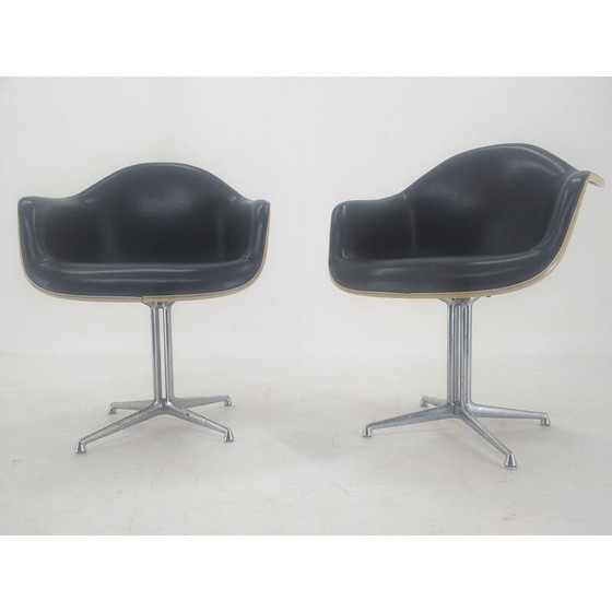 Image 1 of Paire de chaises vintage Herman Miller par Charles et Ray Eames, 1960