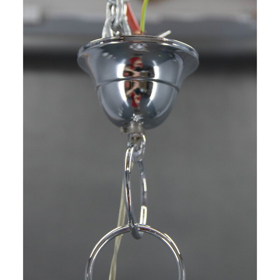 Image 1 of Lampe suspendue vintage en verre de Murano, Italie, années 1980