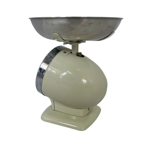 Image 1 of Yasu Sasamoto - Dulton - Balance de cuisine industrielle vintage - Blanc cassé - Max. 2Kg