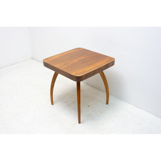 Image 1 of Table araignée vintage en noyer H-259 par Jindrich Halabala, Tchécoslovaquie 1950