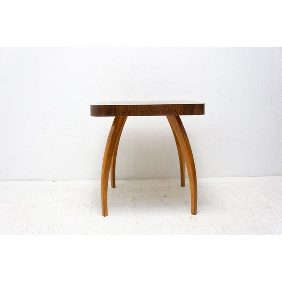 Image 1 of Table araignée vintage en noyer H-259 par Jindrich Halabala, Tchécoslovaquie 1950