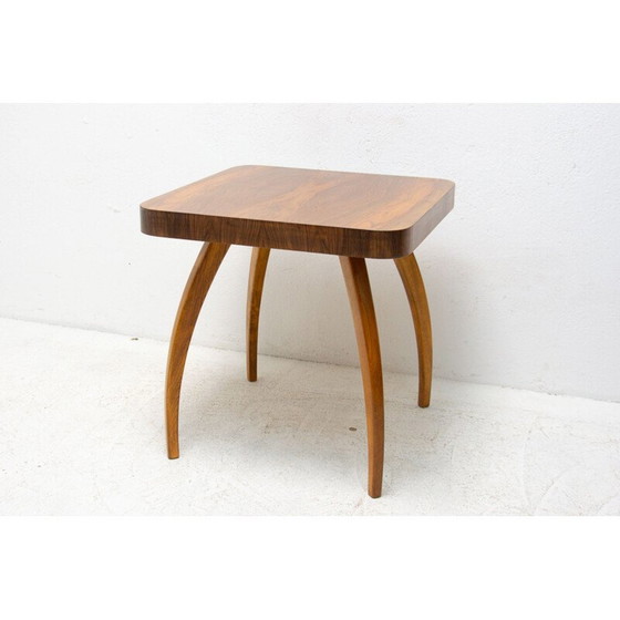 Image 1 of Table araignée vintage en noyer H-259 par Jindrich Halabala, Tchécoslovaquie 1950