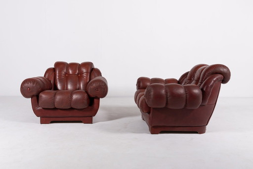 Fauteuils sculpturaux vintage italiens des années 1970