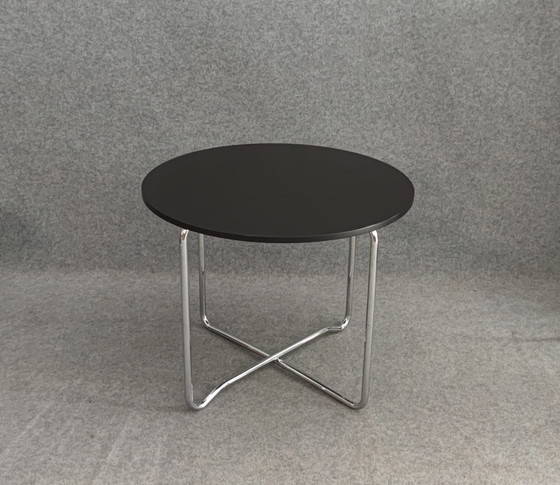 Image 1 of Thonet B26 Table basse Bauhaus 1940 40Er 50Er Table Mid Century Design Loft Art Déco Vintage Retro Side Table