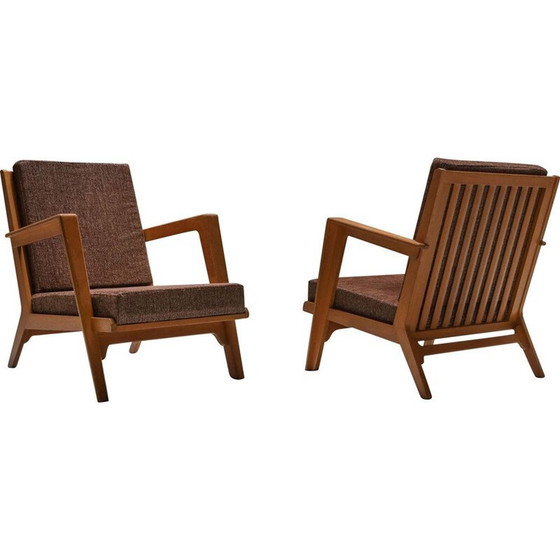 Image 1 of Paire de fauteuils Vintage par Elmar Berkovich, 1950s