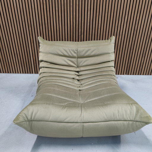 Ligne Roset Togo 1 siège Velours vert