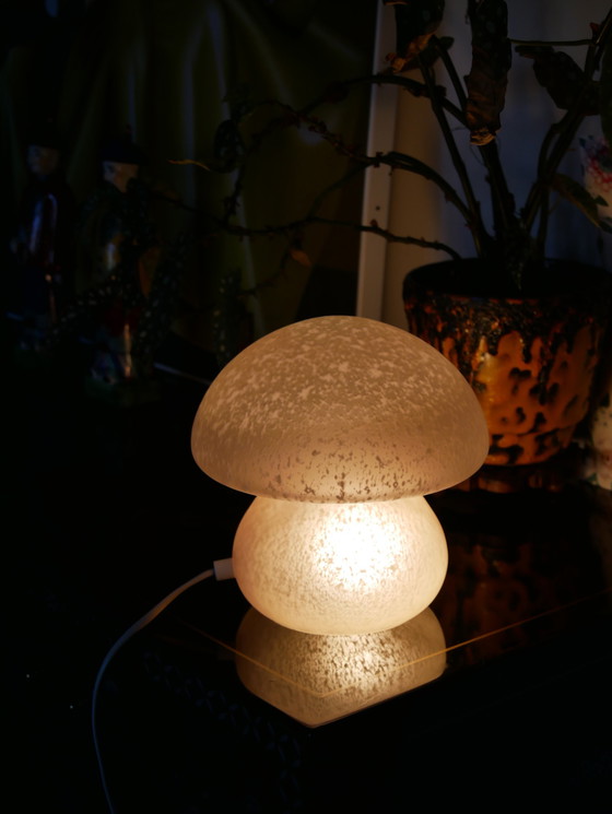 Image 1 of Lampe champignon Gustaf en verre de Murano