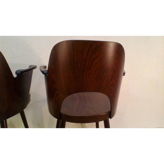 Image 1 of Fauteuil vintage par Oswald Haerdtl pour Thon Thonet, Tchécoslovaquie 1960