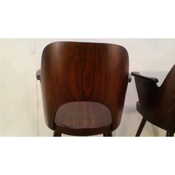 Image 1 of Fauteuil vintage par Oswald Haerdtl pour Thon Thonet, Tchécoslovaquie 1960