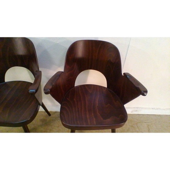 Image 1 of Fauteuil vintage par Oswald Haerdtl pour Thon Thonet, Tchécoslovaquie 1960