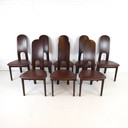 8X Chaise vintage Design danois