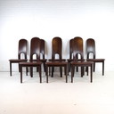8X Chaise vintage Design danois