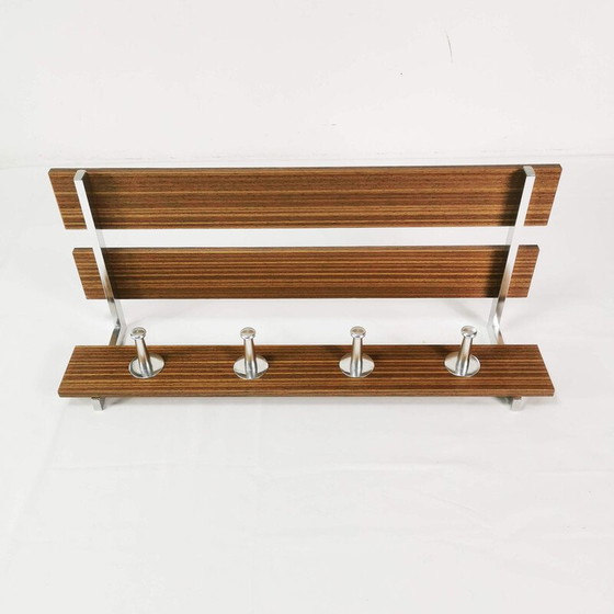 Image 1 of Porte-manteau mural moderniste vintage, Allemagne 1970