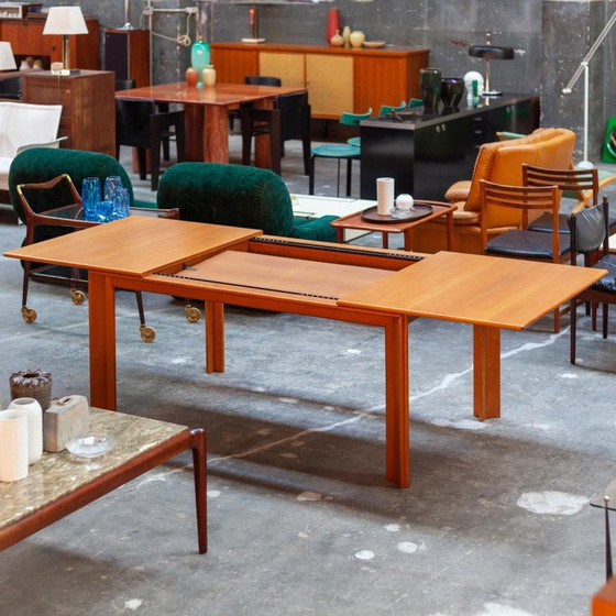 Image 1 of Table à rallonge vintage Mou par Tobia et Afra Scarpa pour Molteni, Italie 1973