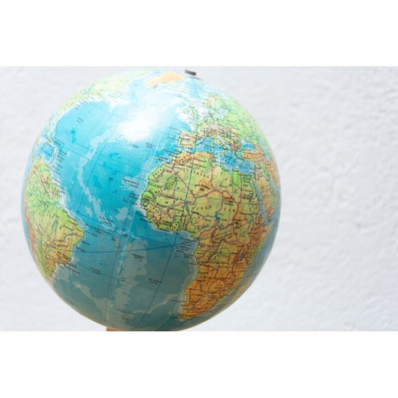 Image 1 of Globe terrestre vintage en plastique, Tchécoslovaquie 1970