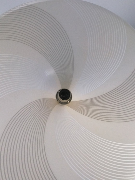 Image 1 of 1 X Lampe pendante à chapeau de sorcière en plastique 1980's 55cm de diamètre