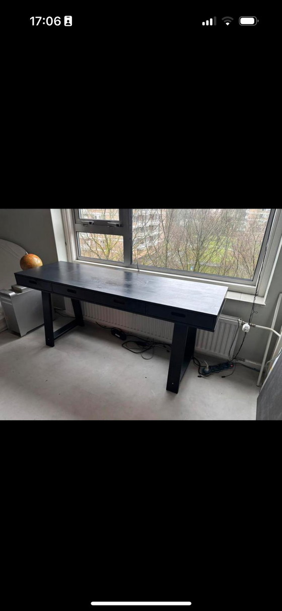 Image 1 of Table d'appoint de bureau Noir