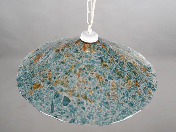 Image 1 of Lampe pendante, verre de Murano, design italien, 1970S, fabrication : Italie