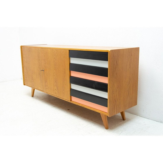 Image 1 of Buffet vintage en hêtre U-460 de Jiří Jiroutek pour Interiér Praha, 1960