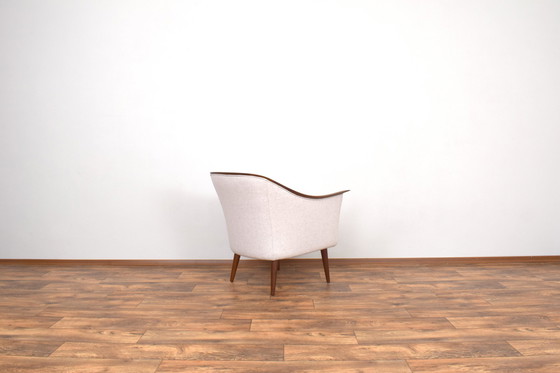 Image 1 of Fauteuils norvégiens en teck du Mid Century par Fredrik A. Kayser pour Vatne Lenestolfabrikk, 1960S, ensemble de 2