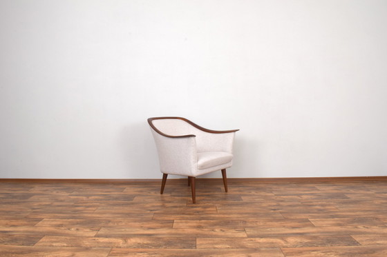 Image 1 of Fauteuils norvégiens en teck du Mid Century par Fredrik A. Kayser pour Vatne Lenestolfabrikk, 1960S, ensemble de 2