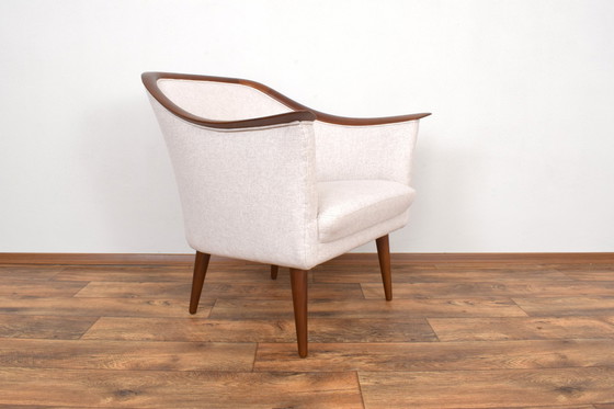 Image 1 of Fauteuils norvégiens en teck du Mid Century par Fredrik A. Kayser pour Vatne Lenestolfabrikk, 1960S, ensemble de 2