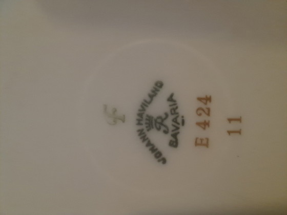 Image 1 of Plat de service Haviland Limoges